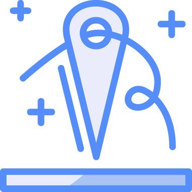 dosya-outline biçiminde konum haritası pin simgesi