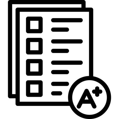 Bir pano simgesinin vektör illüstrasyonu