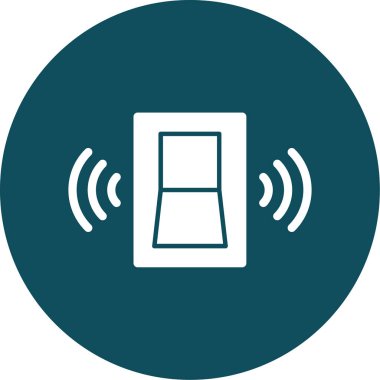 Moda biçimi izole edilmiş arkaplanda wifi simgesi