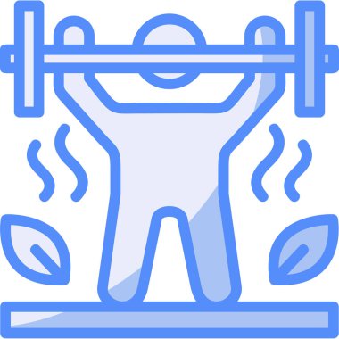 spor salonu jimnastik ikonu