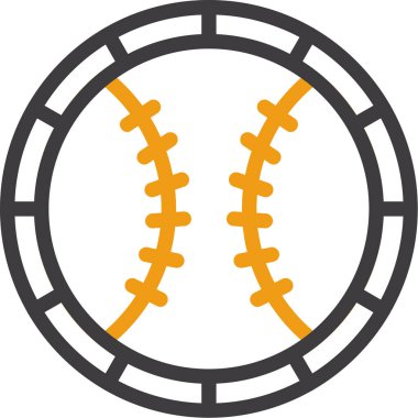 beysbol topu, illüstrasyon, vektör