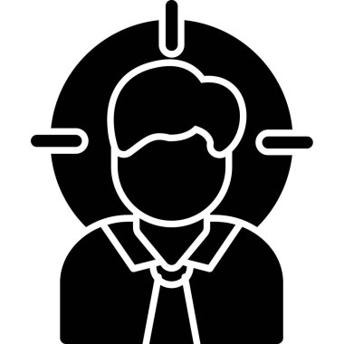 seo modern simgesinin vektör illüstrasyonu