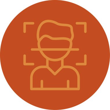 Bir adamın vektör illüstrasyonu