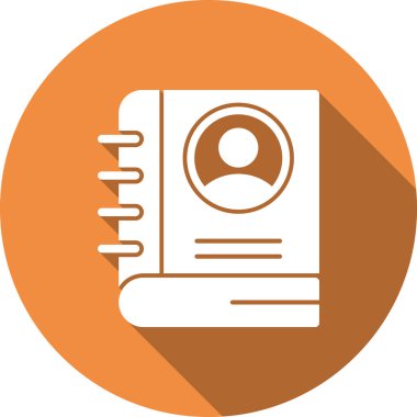 Belge. Web simgesi basit illüstrasyon