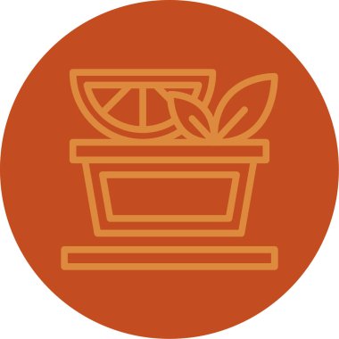 Eşsiz Vektör Satırı Simgesi