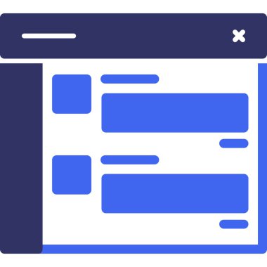 Web tasarım simgesi. Basit tasarım. vektör illüstrasyonu