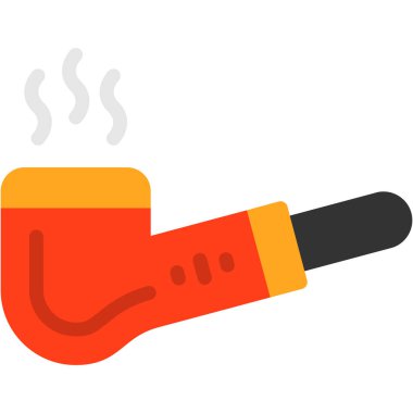 Pipo. Web simgesi basit illüstrasyon