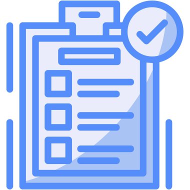 belge dosya kontrol simgesi ana hat biçiminde