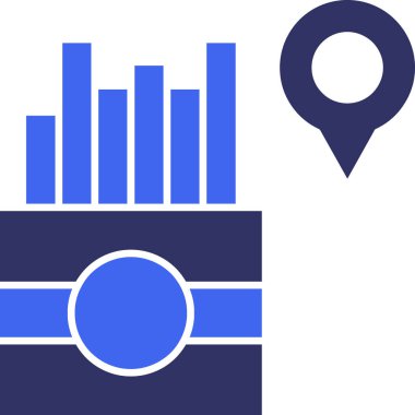 seo modern simgesinin vektör illüstrasyonu