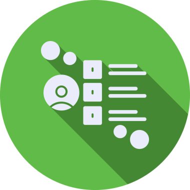 iş simgesi soyut arkaplanda izole edildi