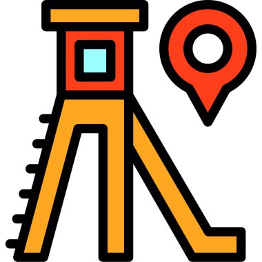 Harita konum belirleyici simgesi dosya taslak biçimi