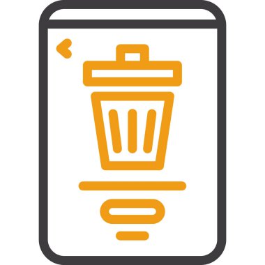 Kahve fincanı. Basit tasarım