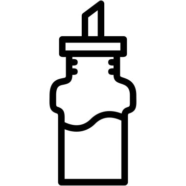 İç bakalım. Web simgesi basit illüstrasyon