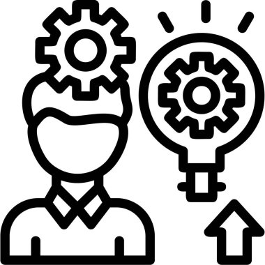 iş yeniliği insan simgesi