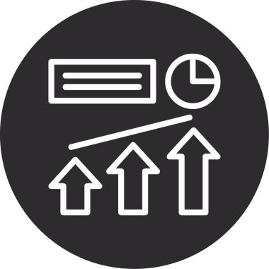 ok simgesi, vektör illüstrasyonu