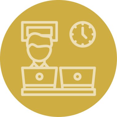 Modern eğitim ikonunun vektör illüstrasyonu