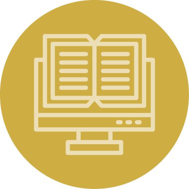 kitap simgesi vektör illüstrasyonu