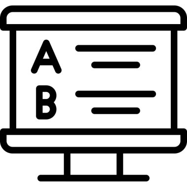 Kitap. Web simgesi basit illüstrasyon