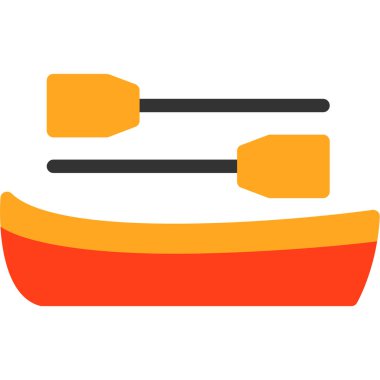 Tekne Düz Vektör Simgesi