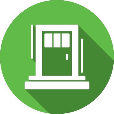 Mobilyaların, evin ve evin vektör çizimi