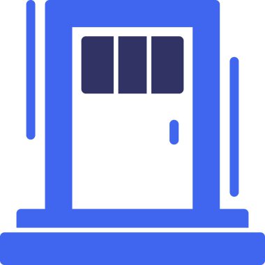 Pencere. Web simgesi basit illüstrasyon