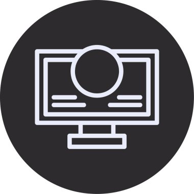 seo modern simgesinin vektör illüstrasyonu