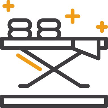 Otel servis simgesi vektör illüstrasyonu