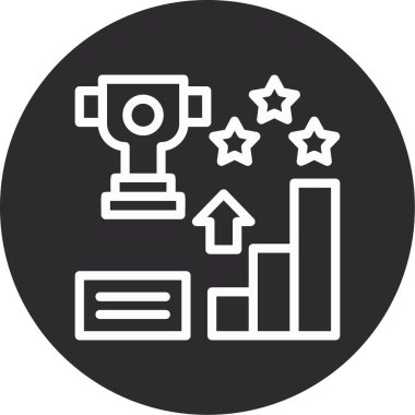 Modern simgenin vektör illüstrasyonu