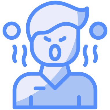 duygu duygu simgesi doldurulmuş ana hat biçimi