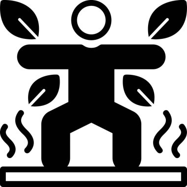 Gıda Izgara Izgara ikonu katı stili