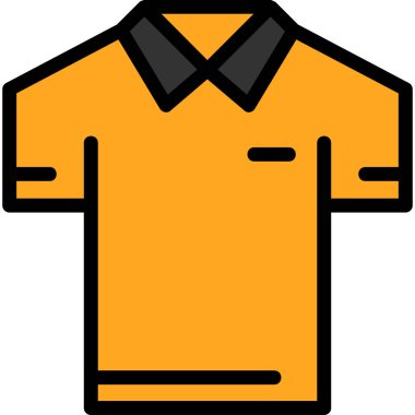 Gömlek. Web simgesi basit illüstrasyon