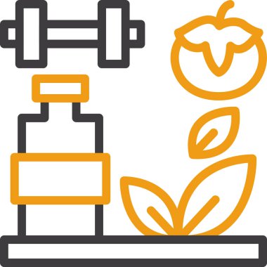 meyveli meyve ikonu - içecekler kategorisinde