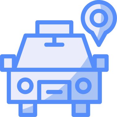 Teslimat. Web simgesi basit illüstrasyon