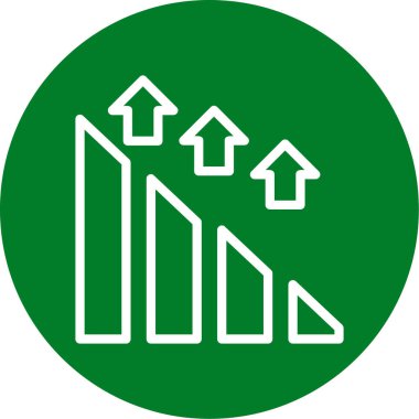 Yol işareti simgesinin vektör illüstrasyonu