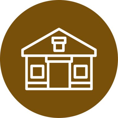 Vektör ev web simgesi