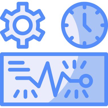 iş yönetimi vektör simgesi