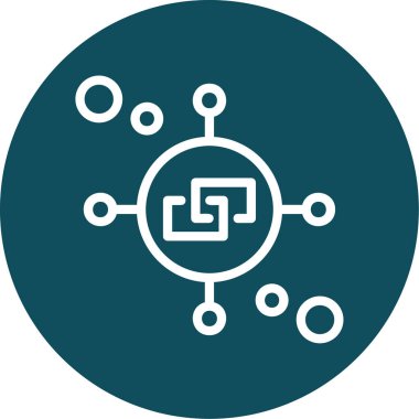 seo modern simgesinin vektör illüstrasyonu