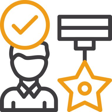 iş simgesi vektör illüstrasyonu