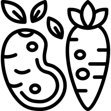 meyve sağlıklı diyet simgesi