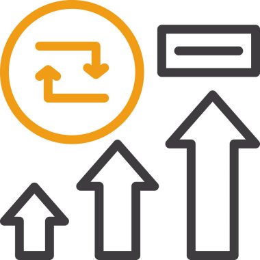 ok yönü ok simgesi doldurulmuş özet biçimi