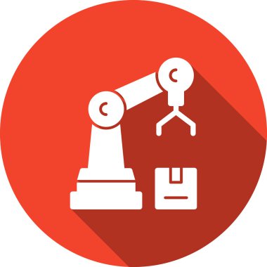 robot ikon vektör illüstrasyonu