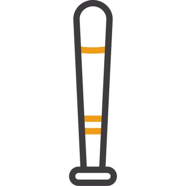 dondurma çubuğu simgesi, basit stil