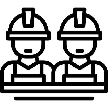 İnşaat mühendisi simgesi, taslak biçimi