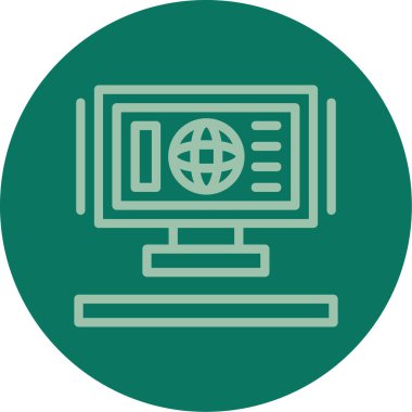 vektör izleyici web illüstrasyonu