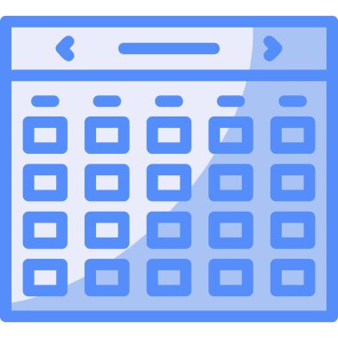 Hesap makinesi hesaplama simgesi ile doldurulmuş dış hatlar biçimi