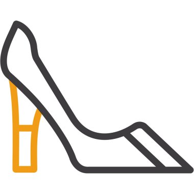 ayakkabı ikonu vektör illüstrasyonu