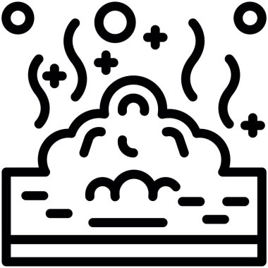 Anahat biçiminde bulut hesaplama veri simgesi