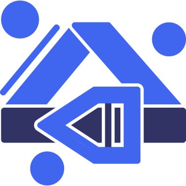 Bilgisayar simgesinin vektör illüstrasyonu