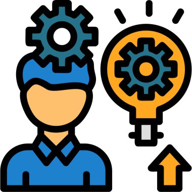 dişli yaratıcı yenilik simgesi