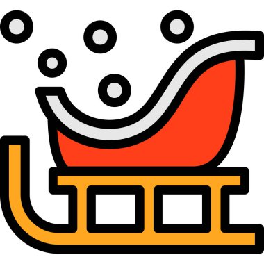 Koltuk koltuğu simgesi - taslak biçimi